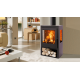 3-seitiger Holzofen - PANADERO Coral 3V 5 kW