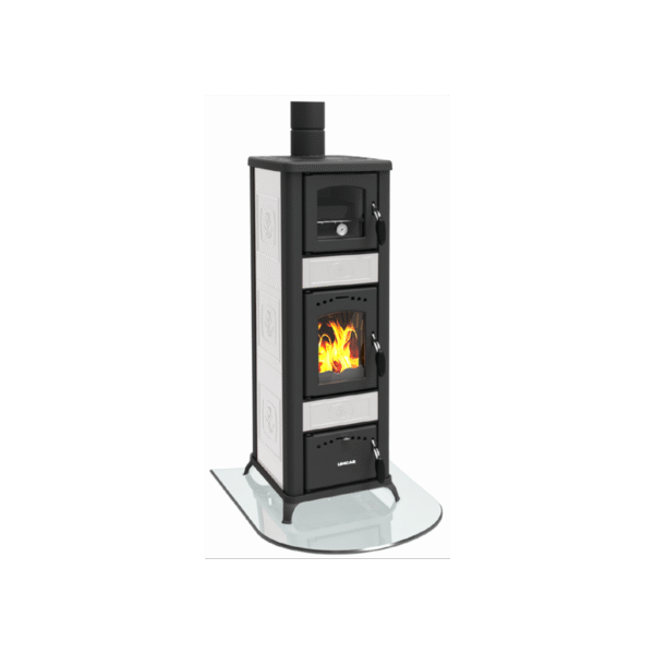 Holzofen mit Backofen - LINCAR Alice 490AZ 7 kW