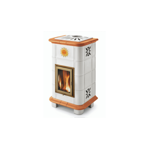 Keramik-Holzofen - ORIGINAL PHEBO Vesta Décor 12,5 kW