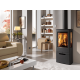 Holzofen mit Außenlufteinlass – PANADERO Zink 8 kW