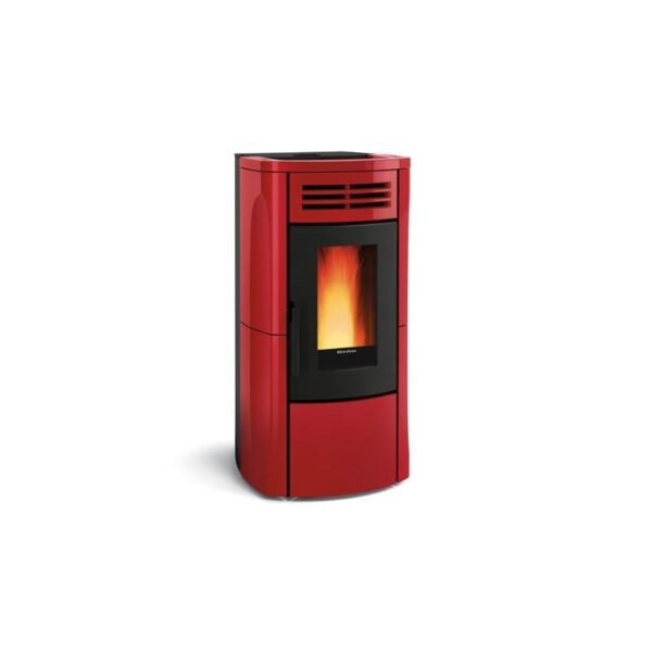 Wasserdichter kanalisierbarer Keramik-Pelletofen – EXTRAFLAME Terry Plus 13 kW