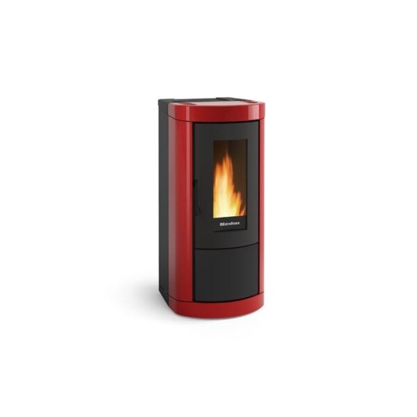 Wasserdichter abnehmbarer Keramik-Pelletofen – EXTRAFLAME Mietta Evo 9,5 kW