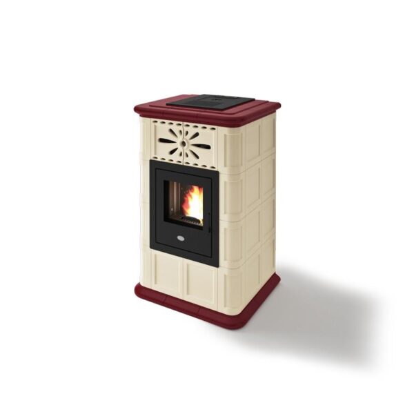 Belüfteter Keramik-Pelletofen - EVACALOR Maria 13,5 kW