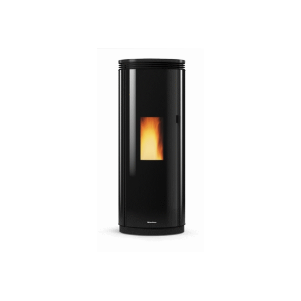 Wasserdichter, belüfteter Pelletofen - EXTRAFLAME Pamela Crystal BLSC 9 kW