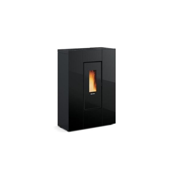 Schlanker, kanalisierter, belüfteter Pelletofen – EXTRAFLAME Marilena Plus AD Crystal 9 kW